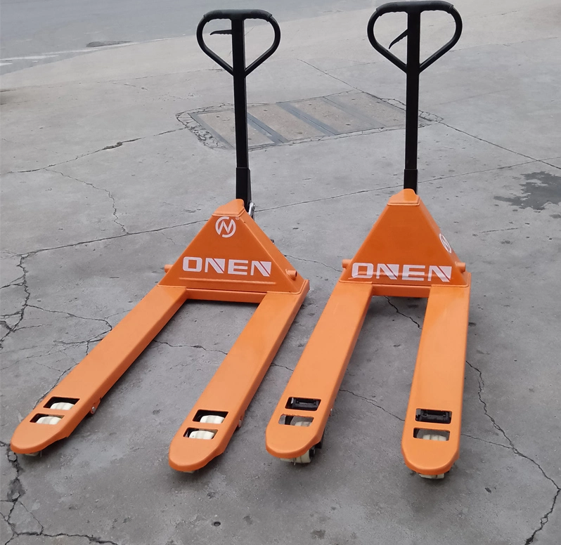 Simple Shape Power Pallet Stacker Hand Pallet Truck Forklift with Factory Price