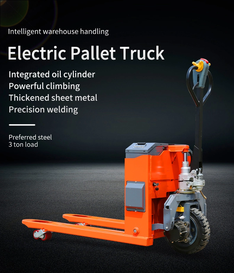 5000km Pallet Jacks Electric Pallet Jack 2ton 3ton 4ton 5ton Manual Operation